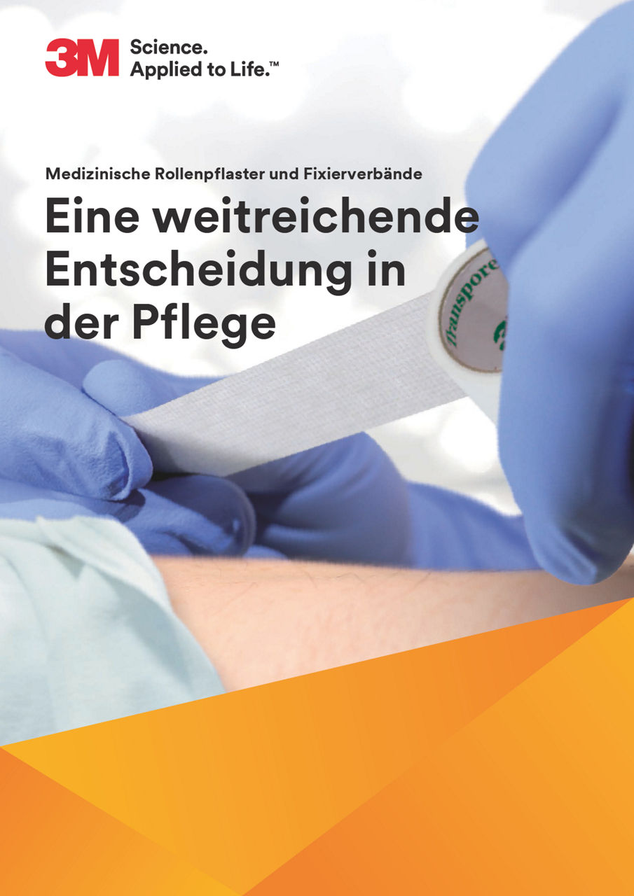 3M™ Medizinische Rollenpflaster und Fixierverbände Portfoliobroschüre DACH-de