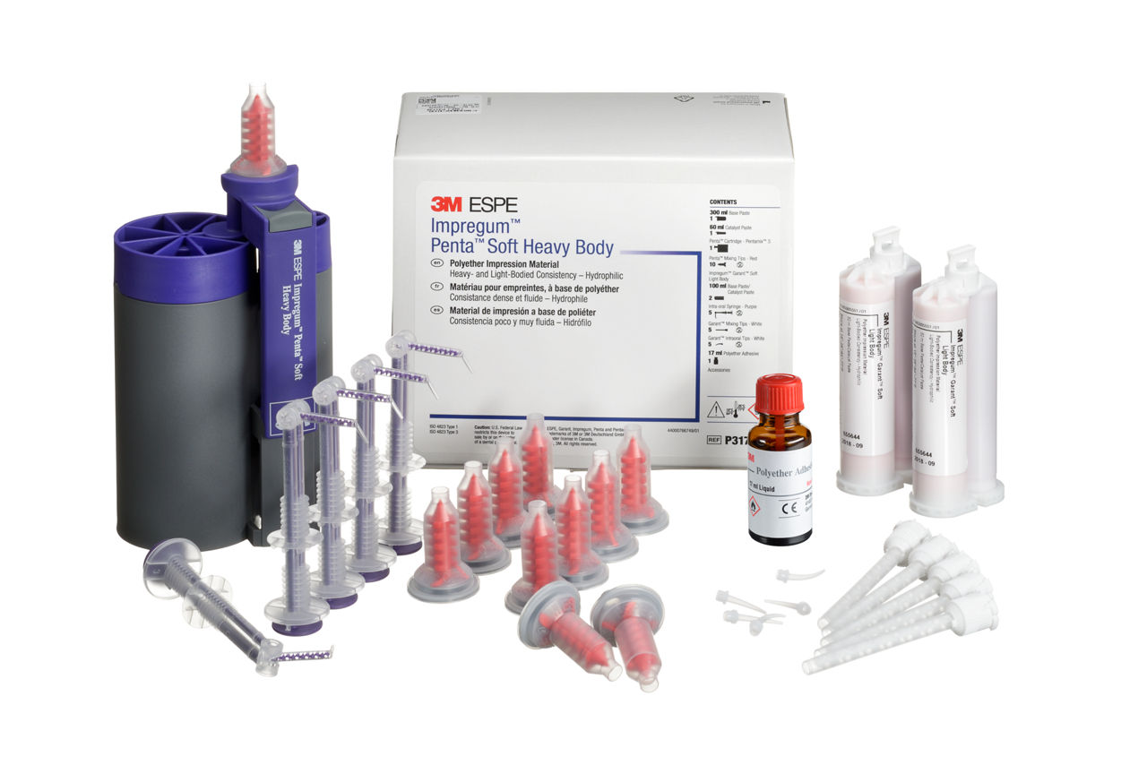 3M™ ESPE™ Impregum™ Penta™ Soft Heavy Body Polyether Impression MaterialIntro Kit, P31739