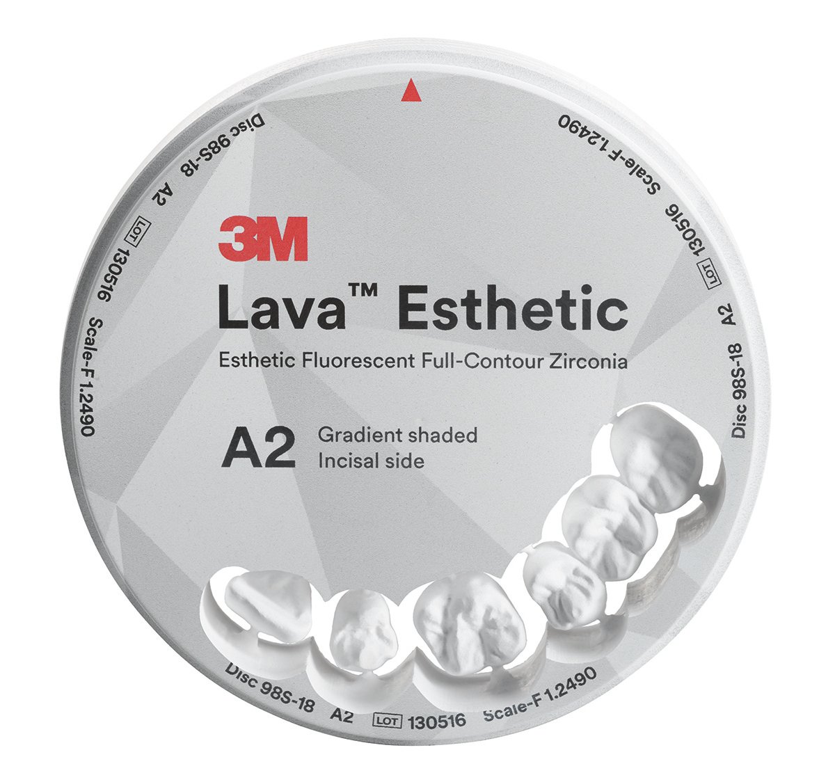 3M Lava Esthetic Fluorescent Zirconia Disc