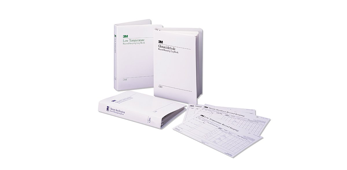 3M Attest Steam Log Book, Record Keeping