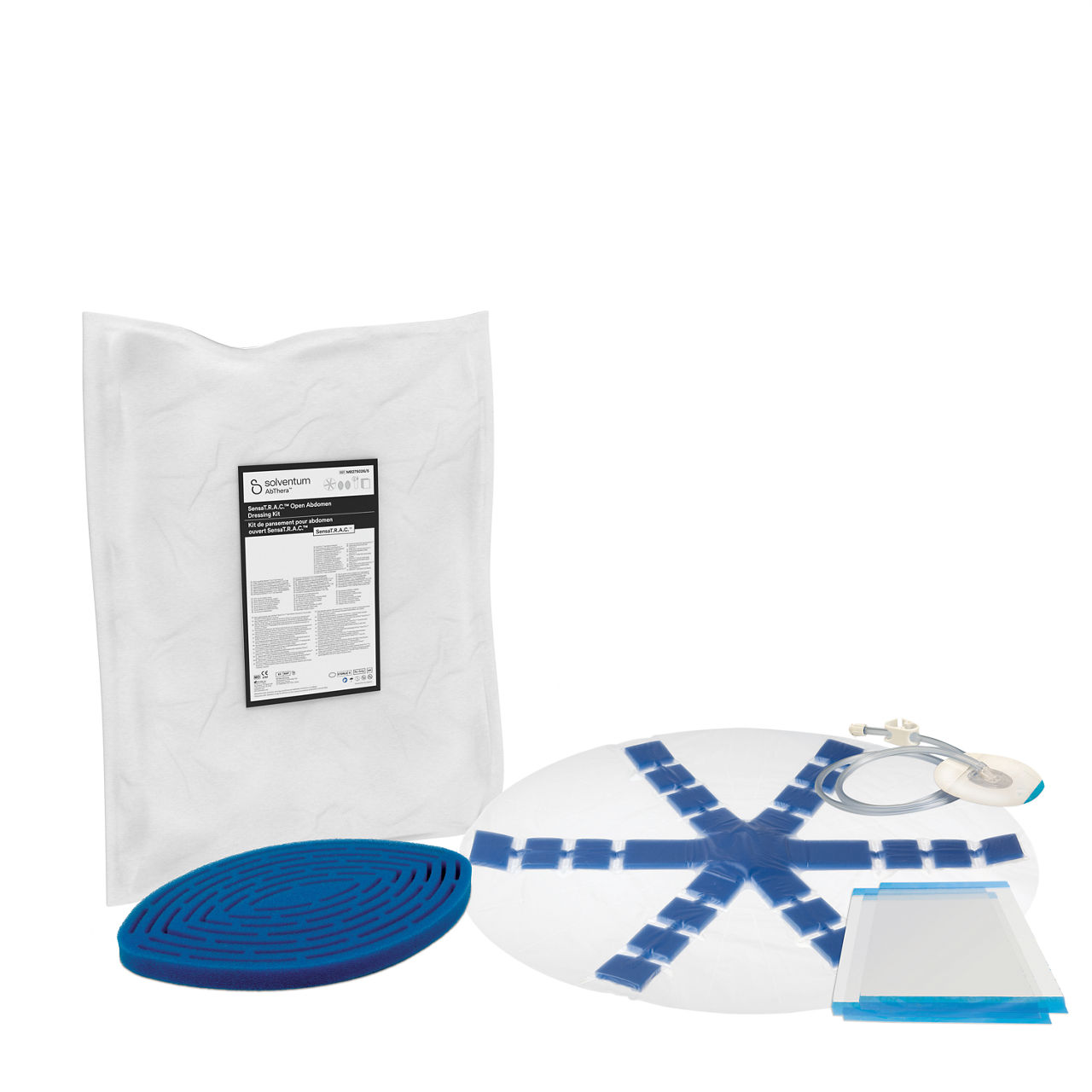 Solventum™ AbThera™ Kit per medicazione addome aperto SensaT.R.A.C.™,M8275026/5, Sterile, 5/CAR