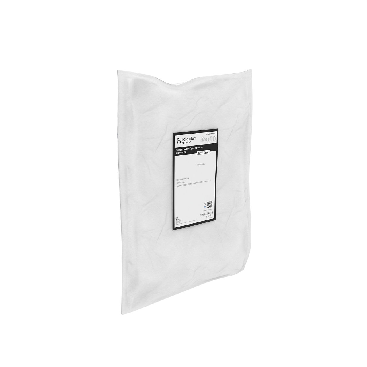 Solventum™ AbThera™ SensaT.R.A.C.™ Open Abdomen Dressing Kit, M8275026/5, Sterile, 5/CAR - Front, Left, In Packaging (1L1)