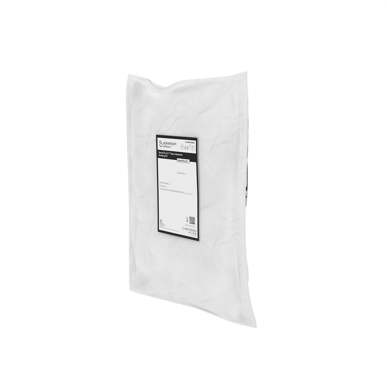 Solventum™ AbThera™ SensaT.R.A.C.™ Open Abdomen Dressing Kit, M8275026/5, Sterile, 5/CAR - Front, Right, In Packaging (1R1)