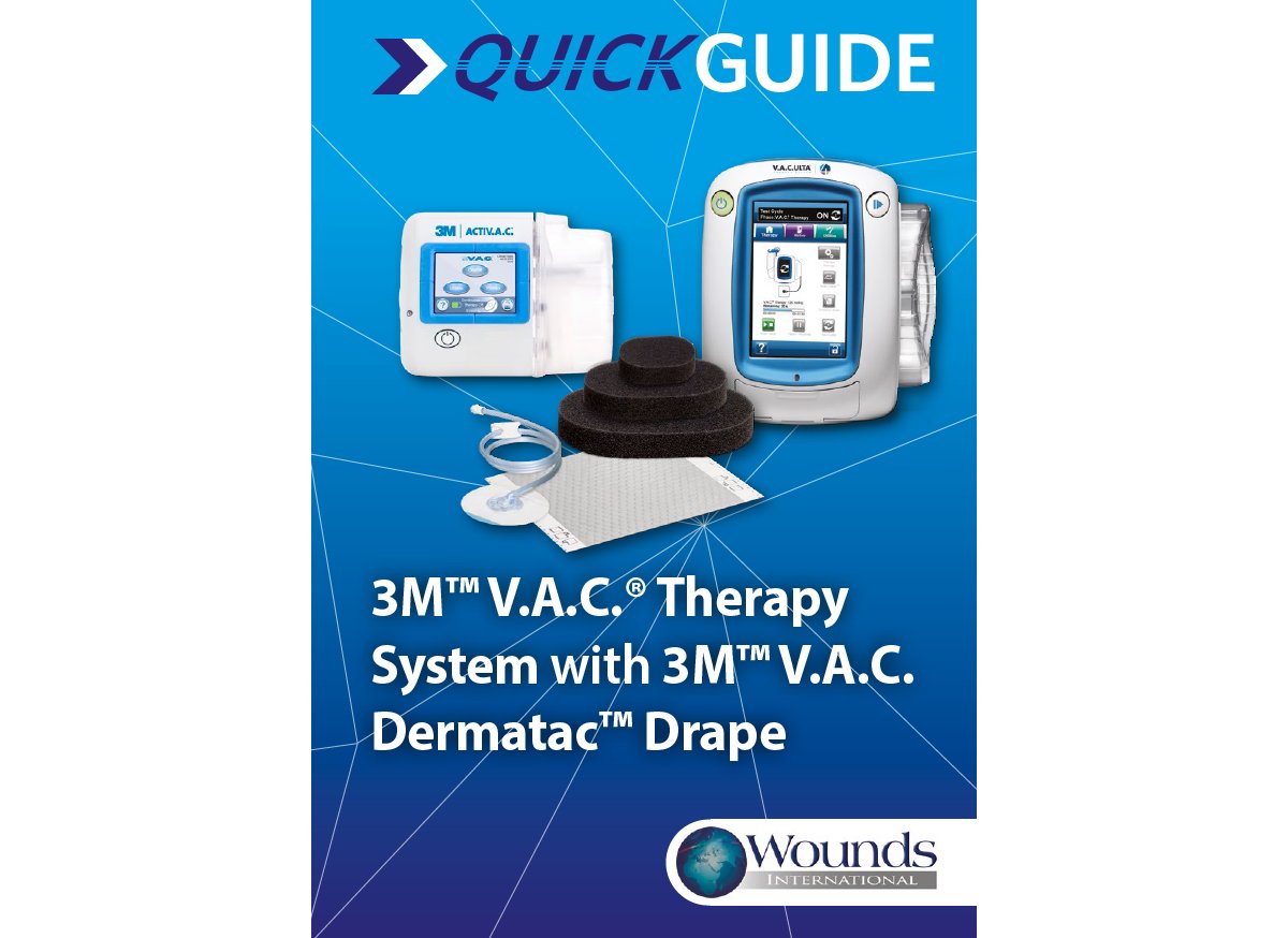 3M Dermatac Silicone-Acrylic Hybrid NPWT Drape