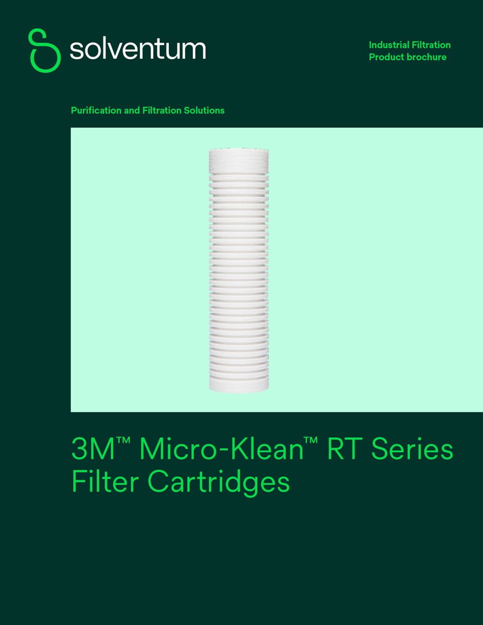 3M Micro-Klean RT Series Filters Cartridges