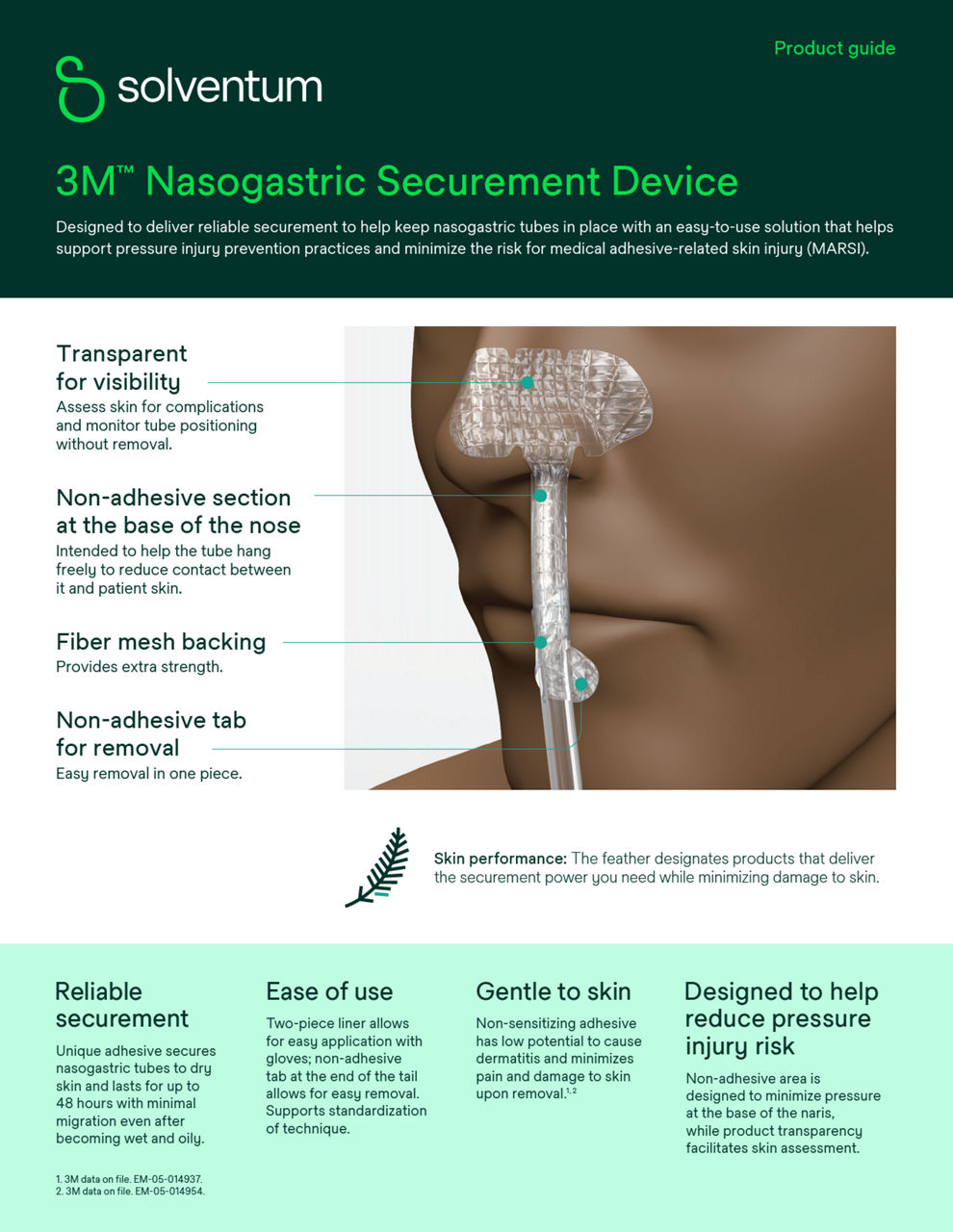NG Securement Device Product Guide SG Version