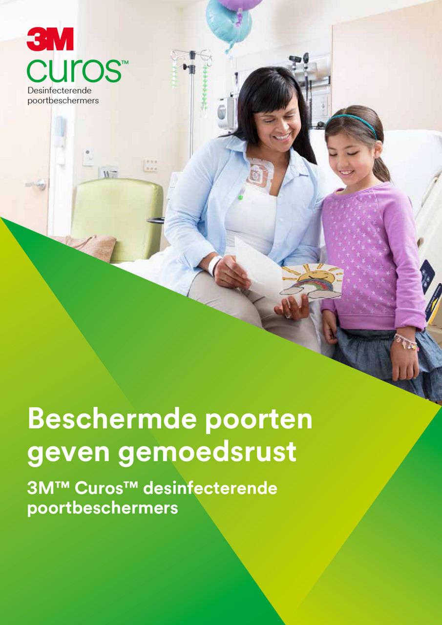 3M™ Curos™ Desinfectiedoppen Familie Brochure NL-nl