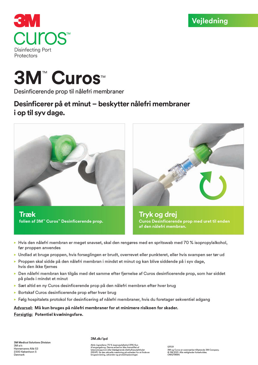 3M™Curos™ Sådan bruges den