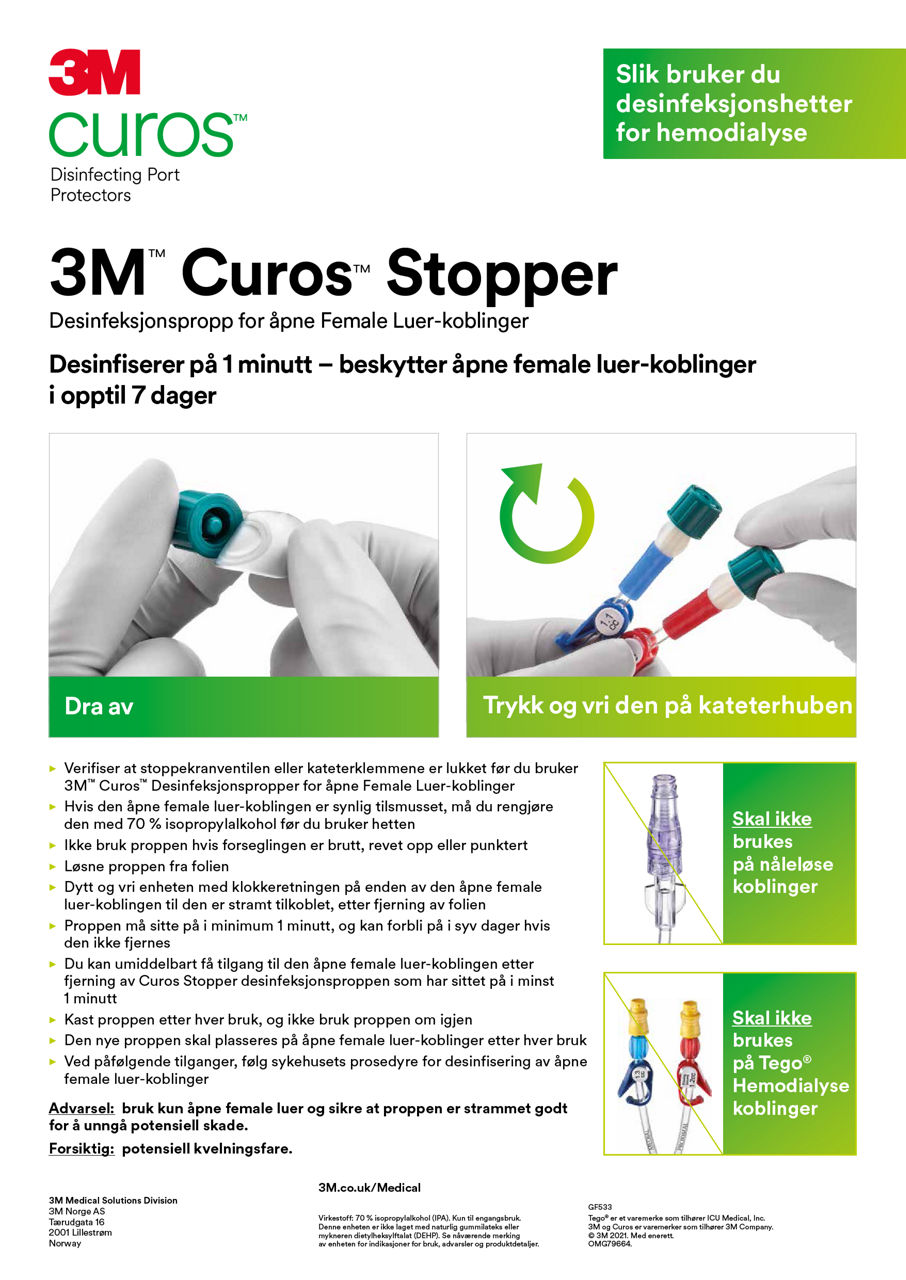 3M™ Curos™ Stopper Slik bruker du