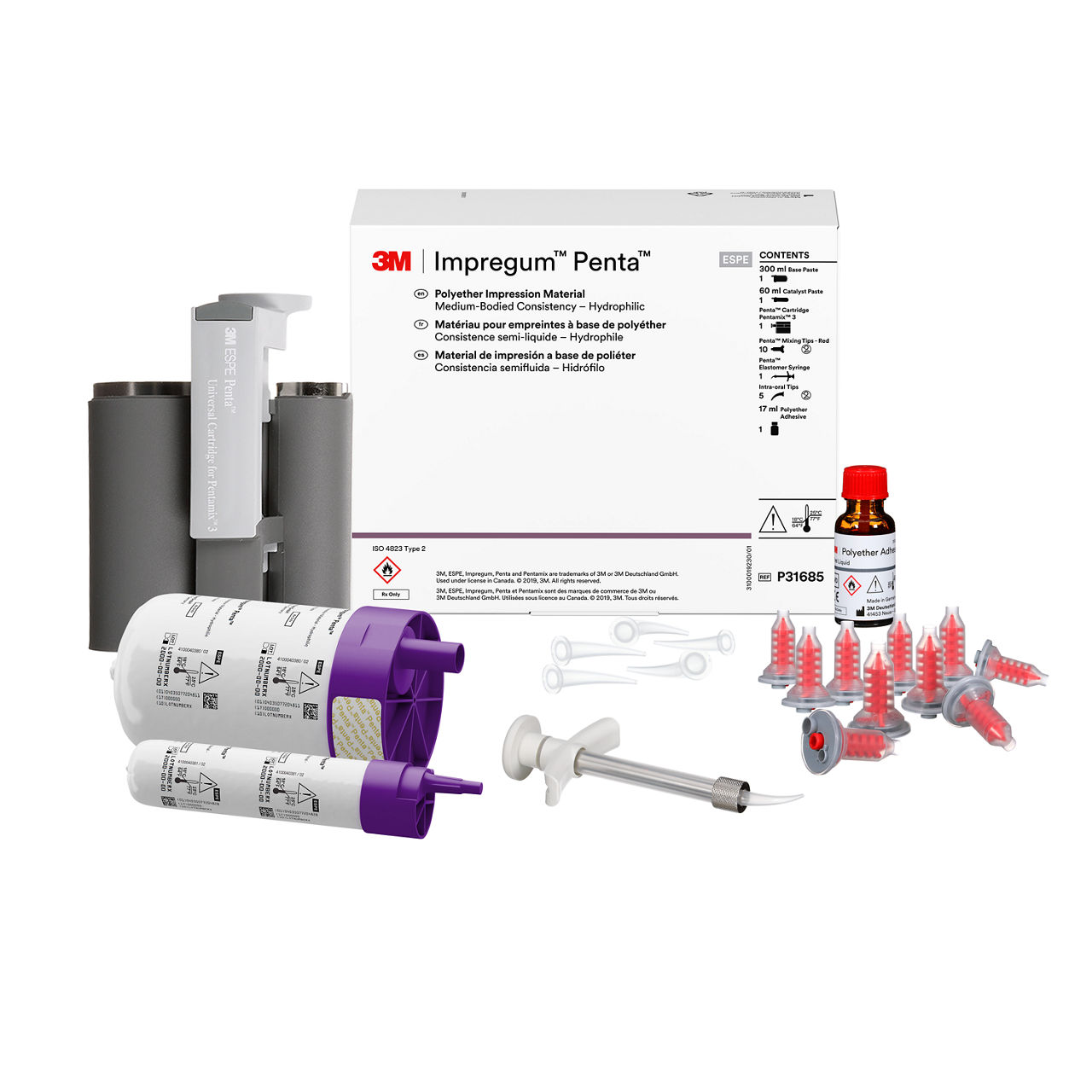 3M™ ESPE™ Impregum™ Penta™ Polyether Impression Material Intro Kit,P31685