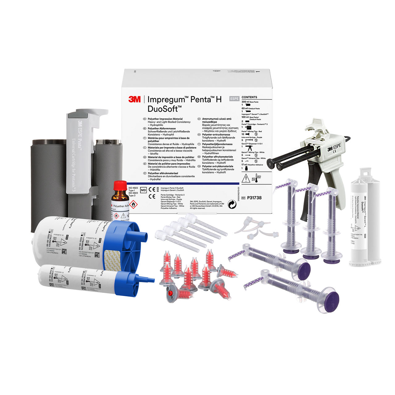 3M™ Impregum™ Penta™ H DuoSoft™ Materiale per Impronta in Polietere - Intro Kit per Pentamix™ 3 - P31738