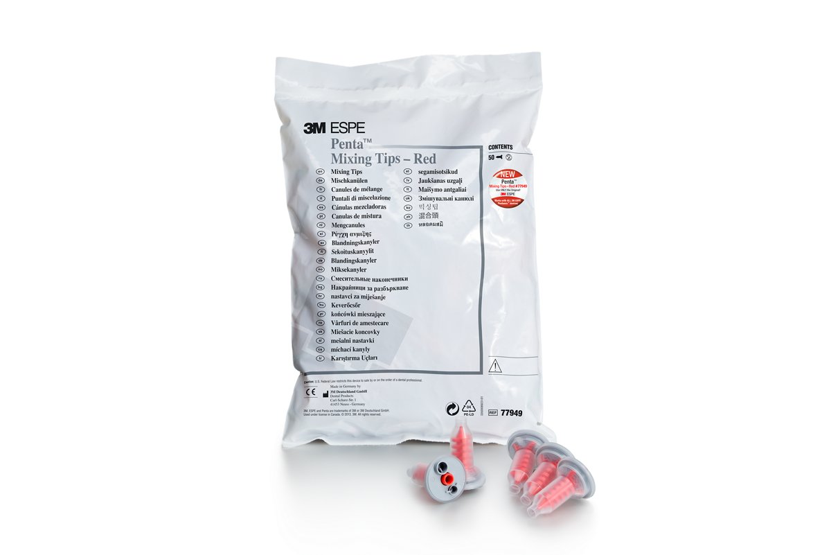 Penta Mixing Tips for Pentamix 3 Automatic Mixing Unit