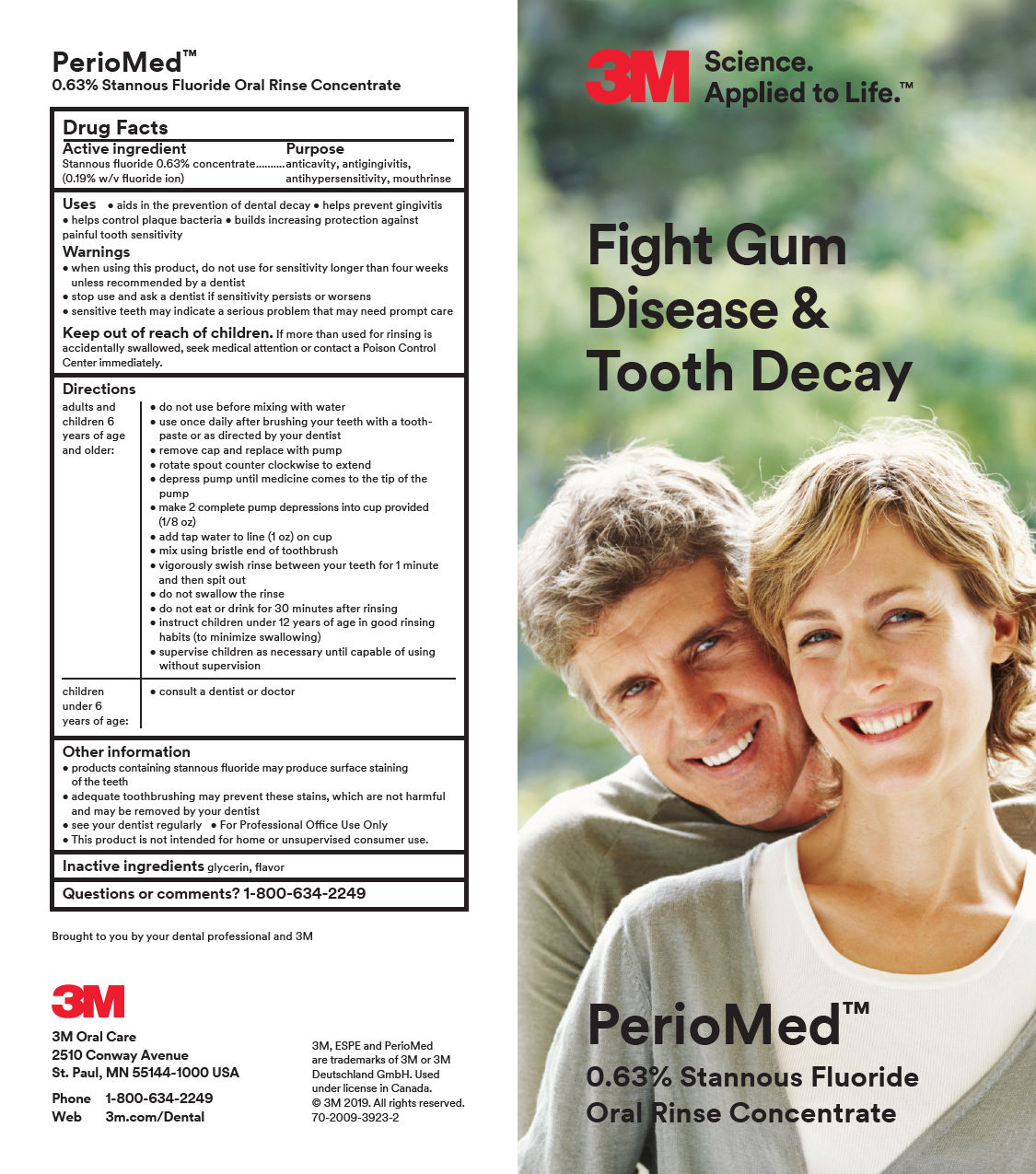 PerioMed™ Stannous Fluoride Oral Rinse Concentrate Fight Gum Disease
