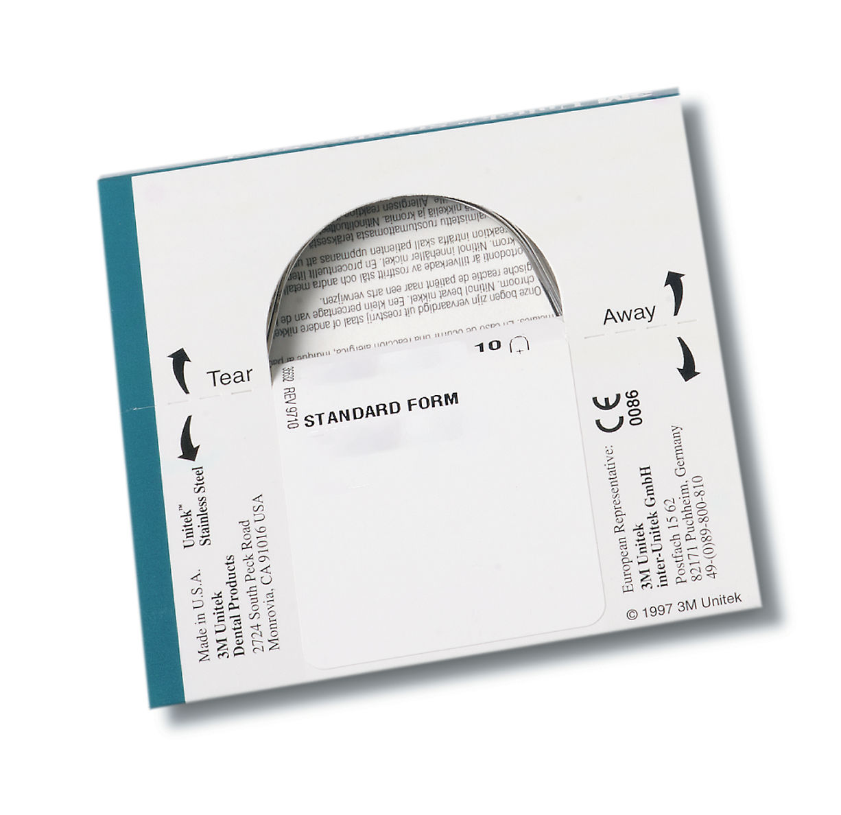 Arc standard 3M™ Unitek™ Permachrome