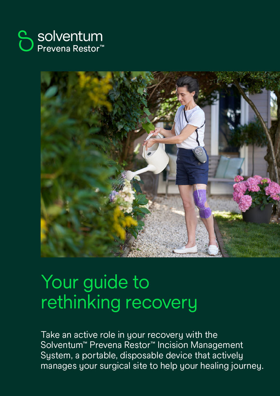 Your Guide to Rethinking Recovery discharge brochure cover preview