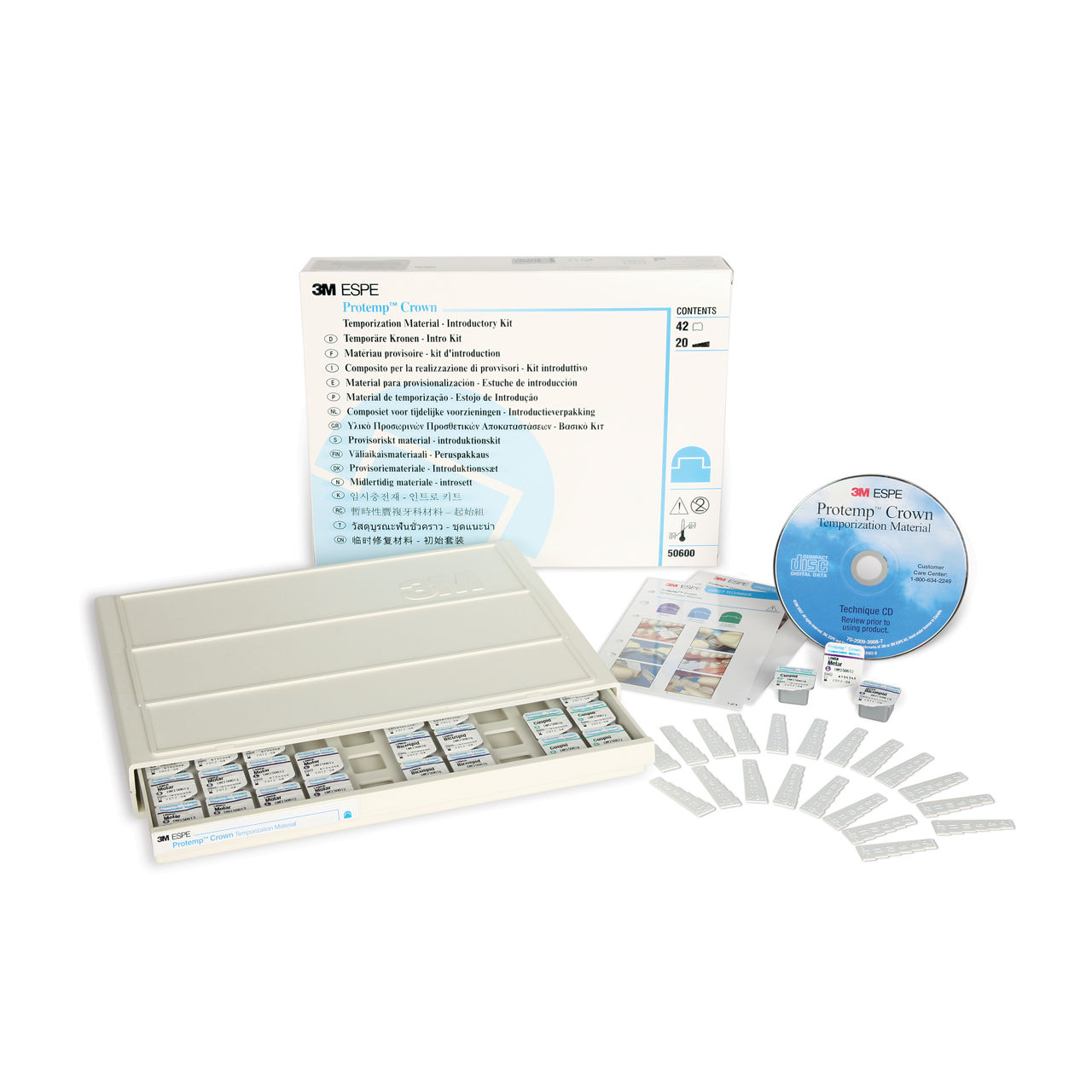 3M™ Protemp™ Crown Temporization Material, 50600, Introductory Kit