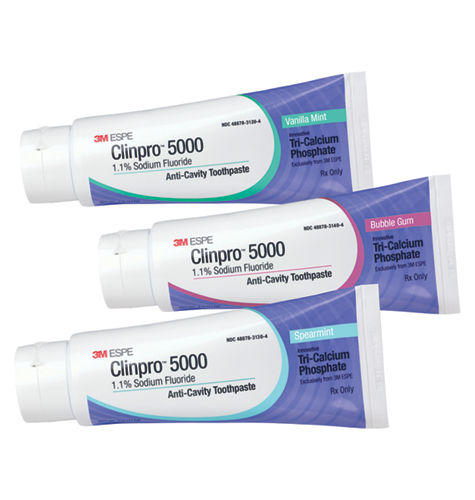 3M™ Clinpro™ 5000 Anti-Cavity Toothpaste For Orthodontic Use - 1.1% Sodium Fluoride