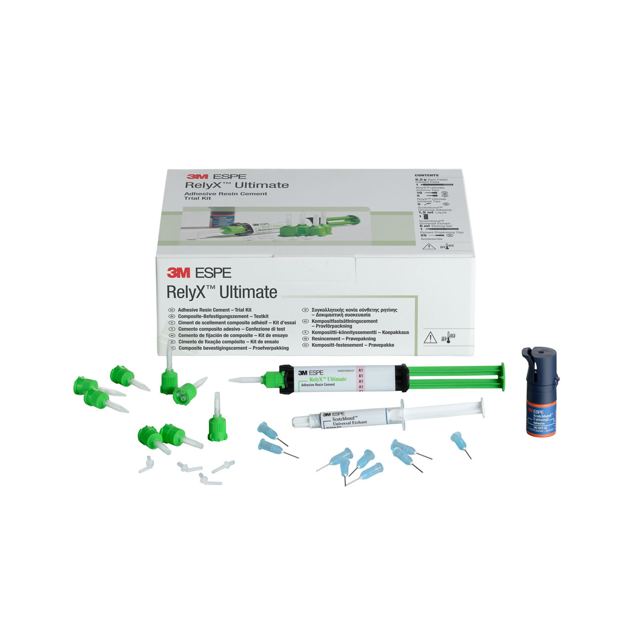 3M™ RelyX™ Ultimate 56894, Composite de collage, coffret d'essai, teinteA1