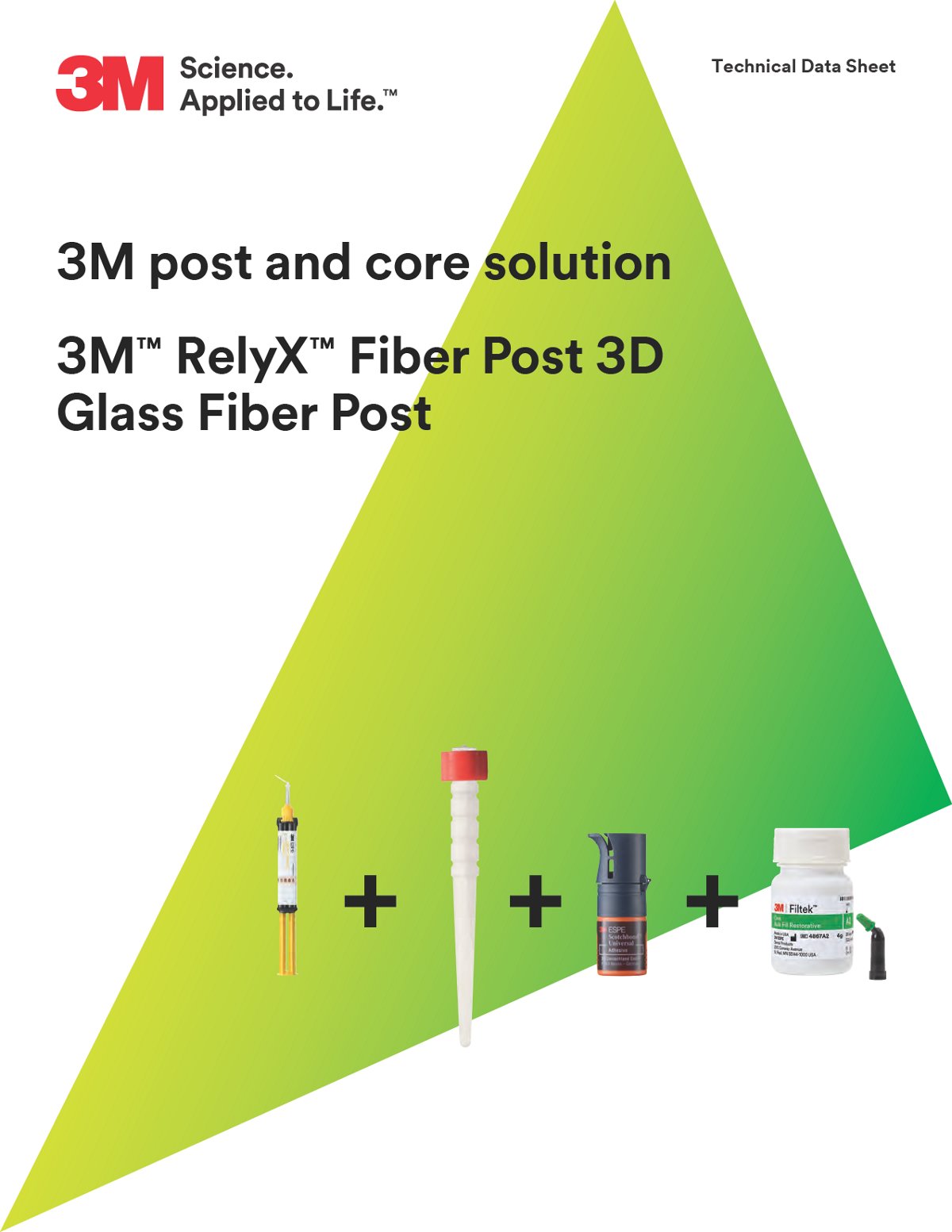 3M RelyX Fiber Post 3D Glass Fiber Post