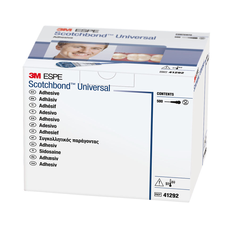 3M™ Scotchbond™ Universal 41292 Système adhésif, boîte super économique500 3M™ L-Pop™