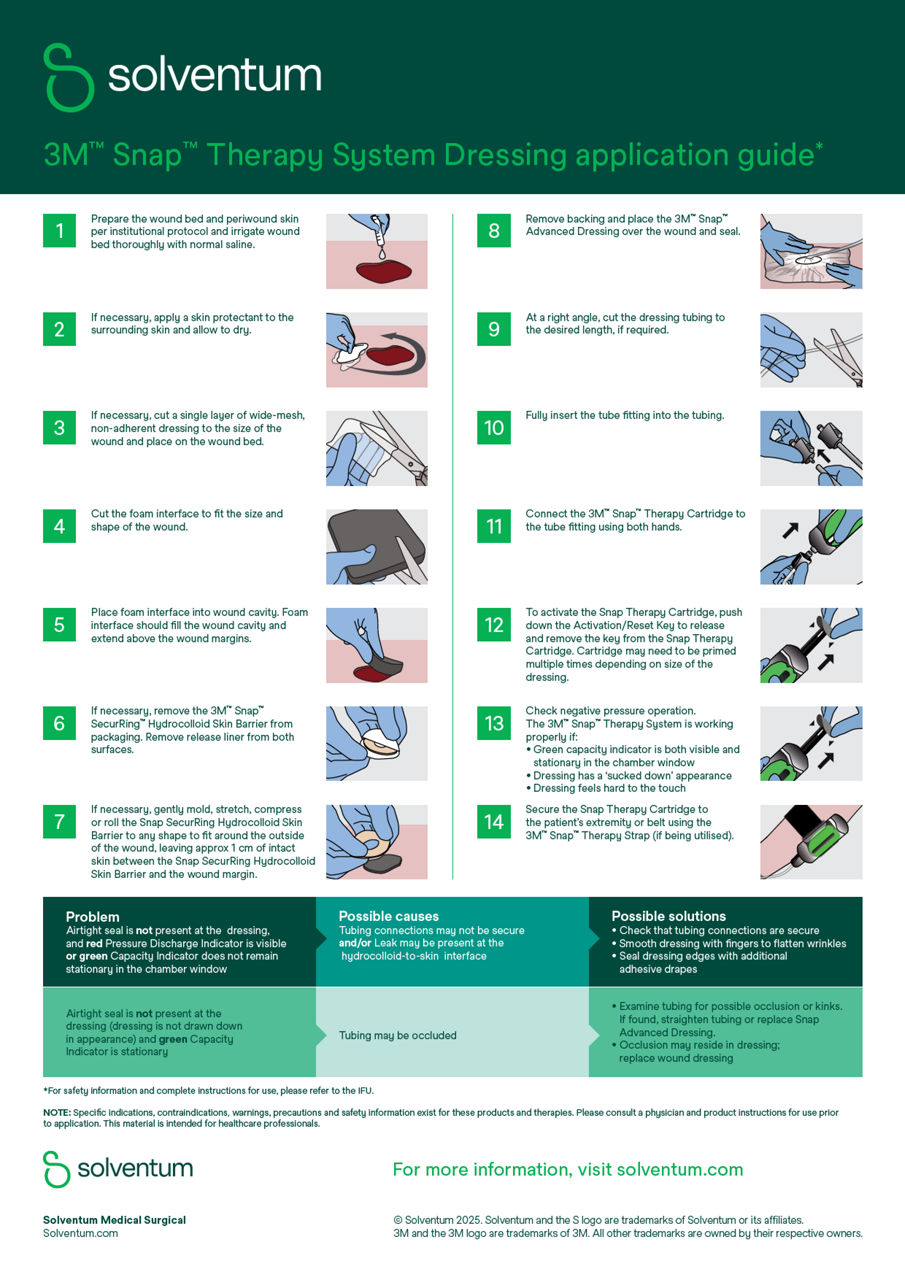 Snap Therapy application guide cover preview