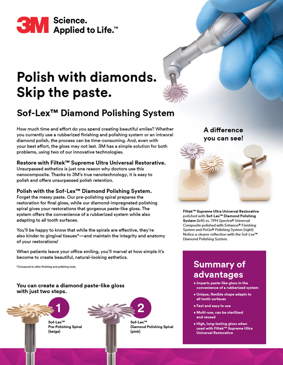 Polish with diamonds. Skip the paste.