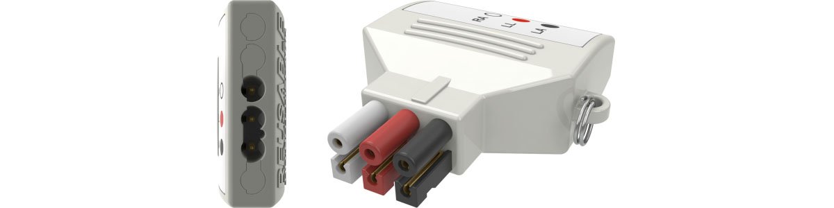 Universal Adapter for ECG Cable and Leadwire Systems