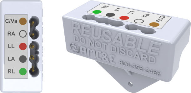 ECG Disposable Leadwire YMDLW5SP, 5-Lead, Philips IntelliVue or 3MUnivYoke, Pinch, 50",w/Yokemate LWS®&ShwrShld 25EA/CS