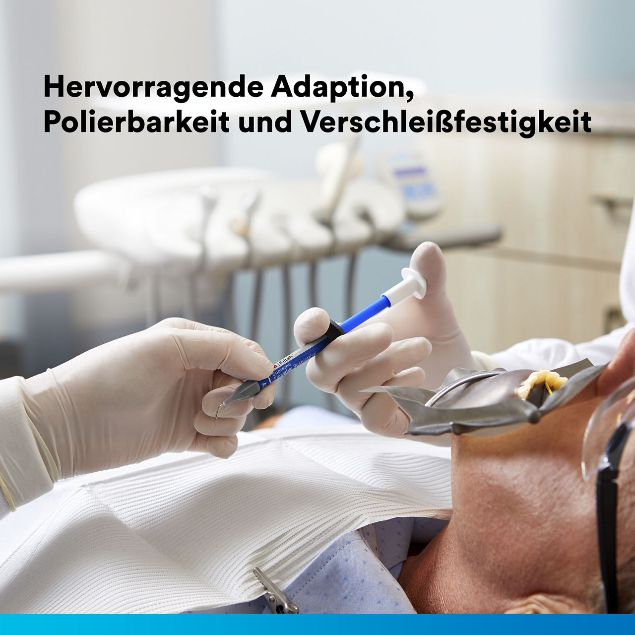 ZZ-Archive 3- Filtek Supreme Flowable Syringe: Ergonomisches Design – leichter zu halten und zu applizieren