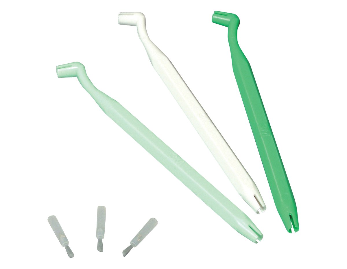3M Applicator Handles, Color-Coded Set of Three