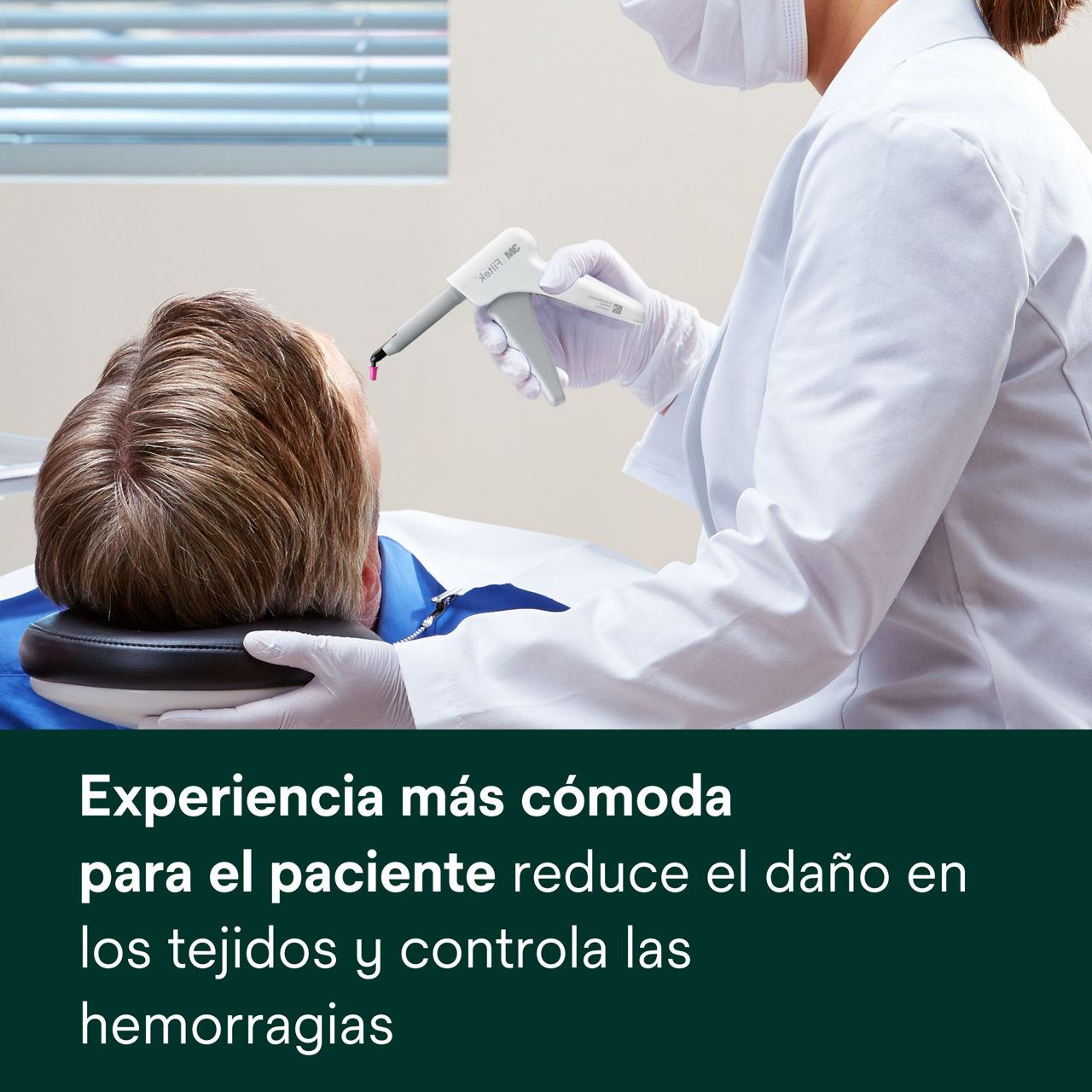 (3) Pasta de retracción astringente: Una experiencia más cómoda para el paciente