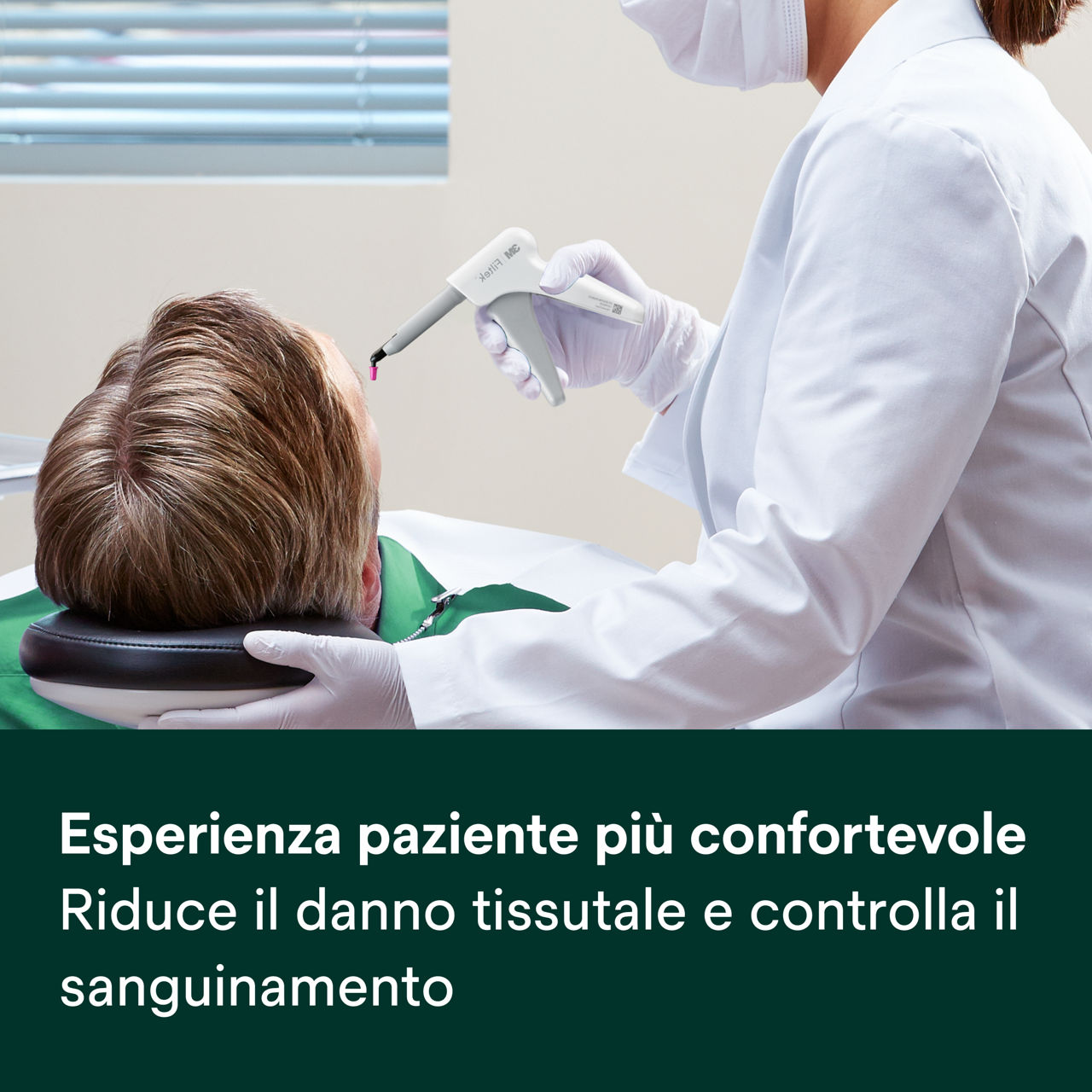 (3) Pasta di retrazione astringente: Esperienza paziente più confortevole