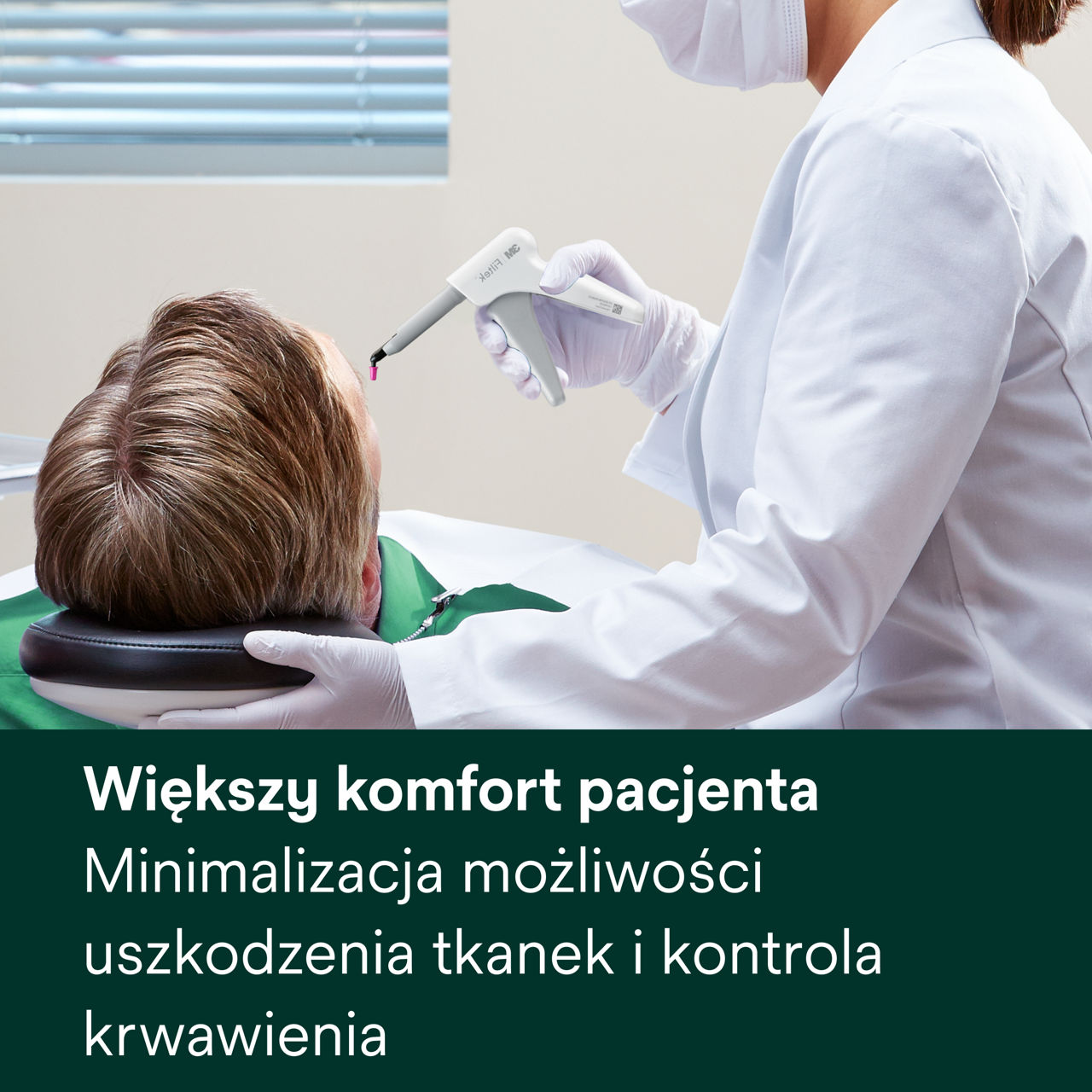 (3) Astringent - Pasta retrakcyjna: Większy komfort pacjenta