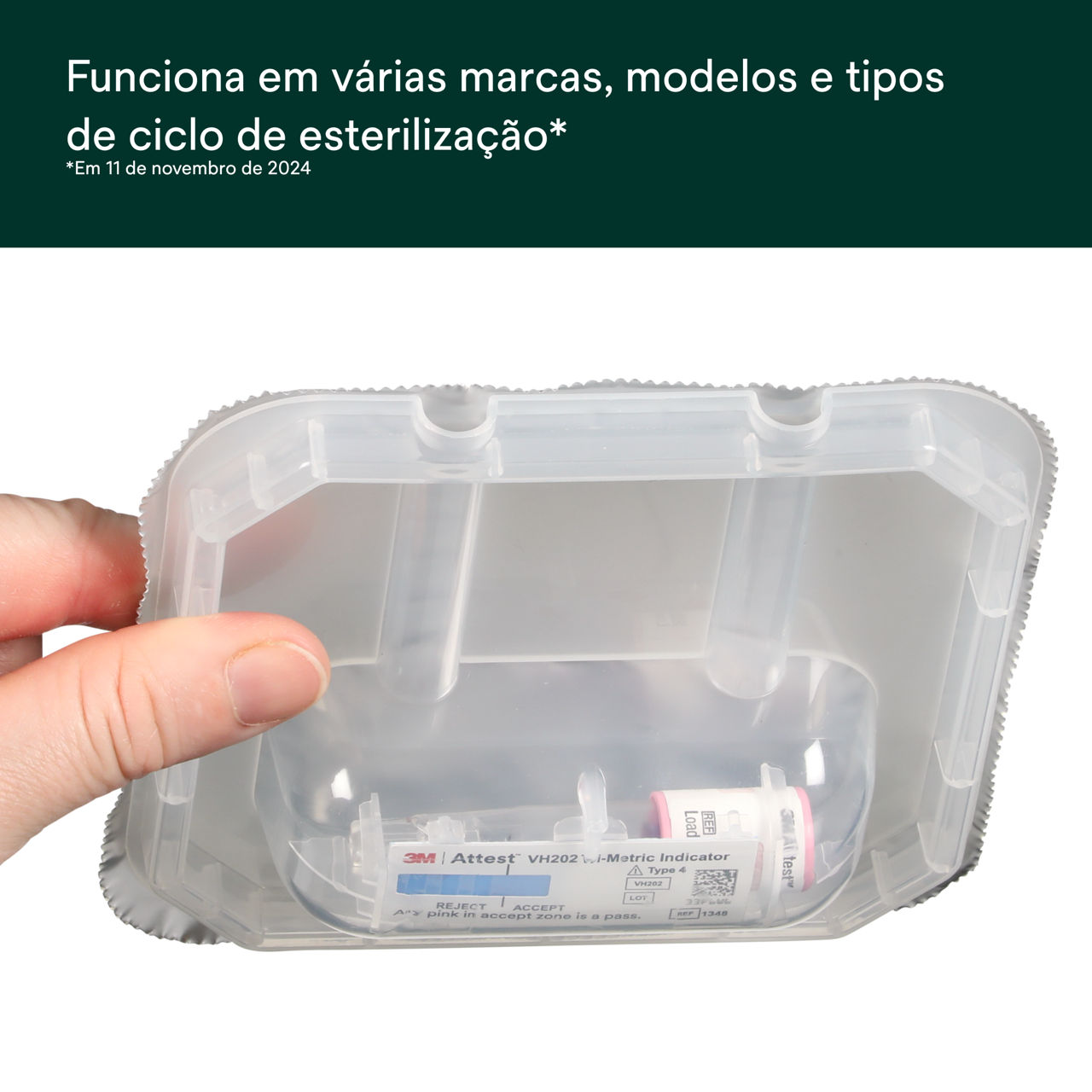 Attest Super Rapid Vaporized Hydrogen Peroxide Clear Challenge Pack PDP Imagem secundária 5