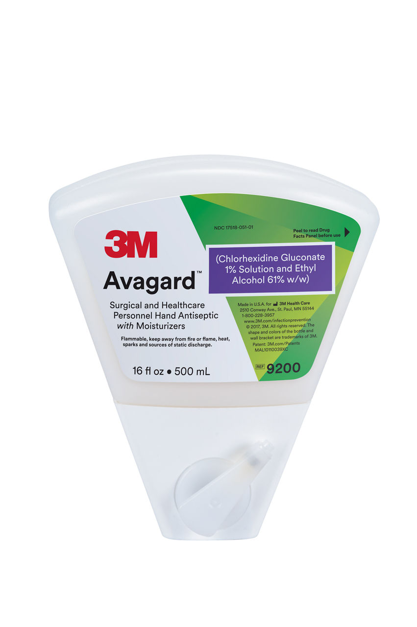 Avagard™ CHG, 16 fl. Oz. (500mL) Hand Antiseptic 9200