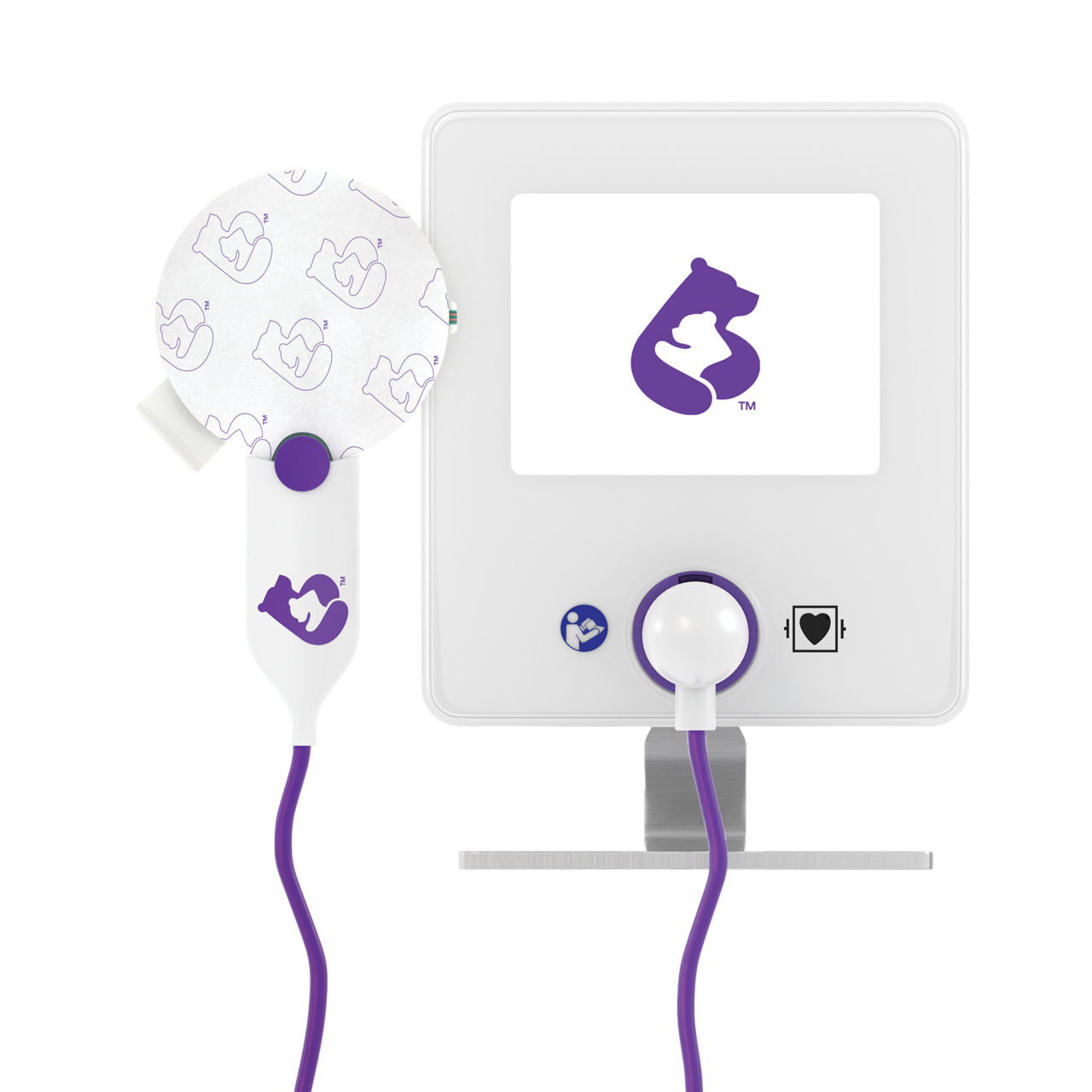 Bair Hugger™ Temperature Monitoring Control Unit 37000 and Patient Sensor 36000 no background