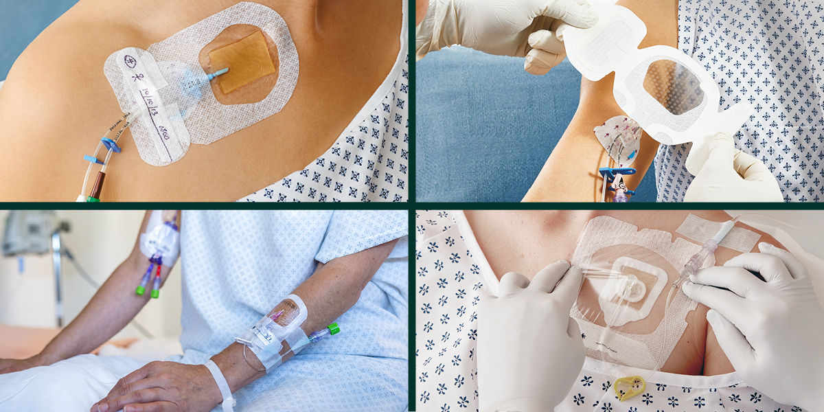 Collage VAS Catéteres PICC, PIV, CVC, Puerto diferentes formatos CER 8 600x300