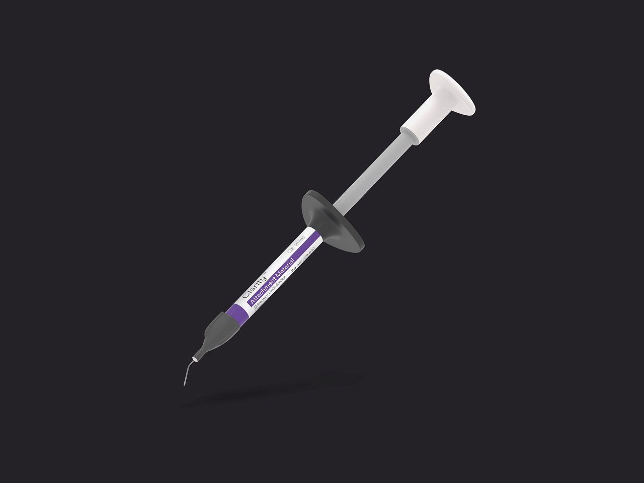 Charcoal Clarity Attachment Material