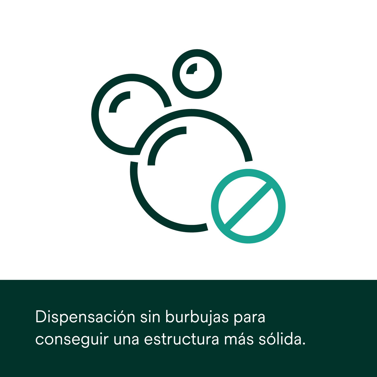 (1) Material Clarity Attachment: Dispensación sin burbujas para conseguir una estructura más sólida.