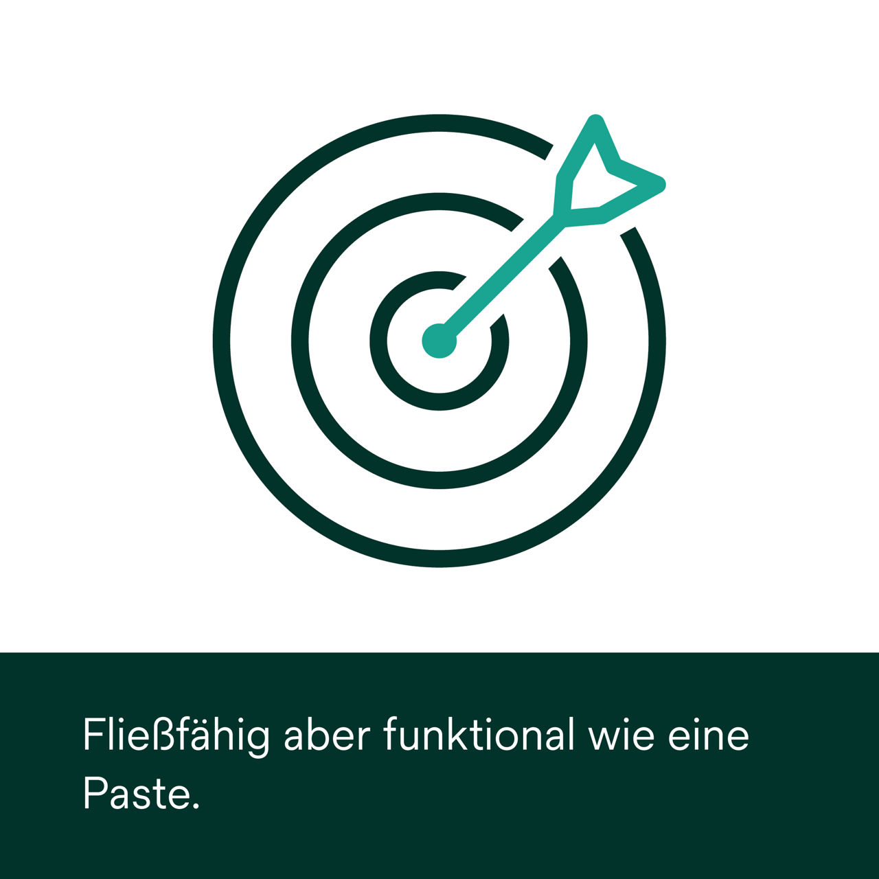 (2) Clarity Attachment Material : Fließfähig aber funktional wie eine Paste.