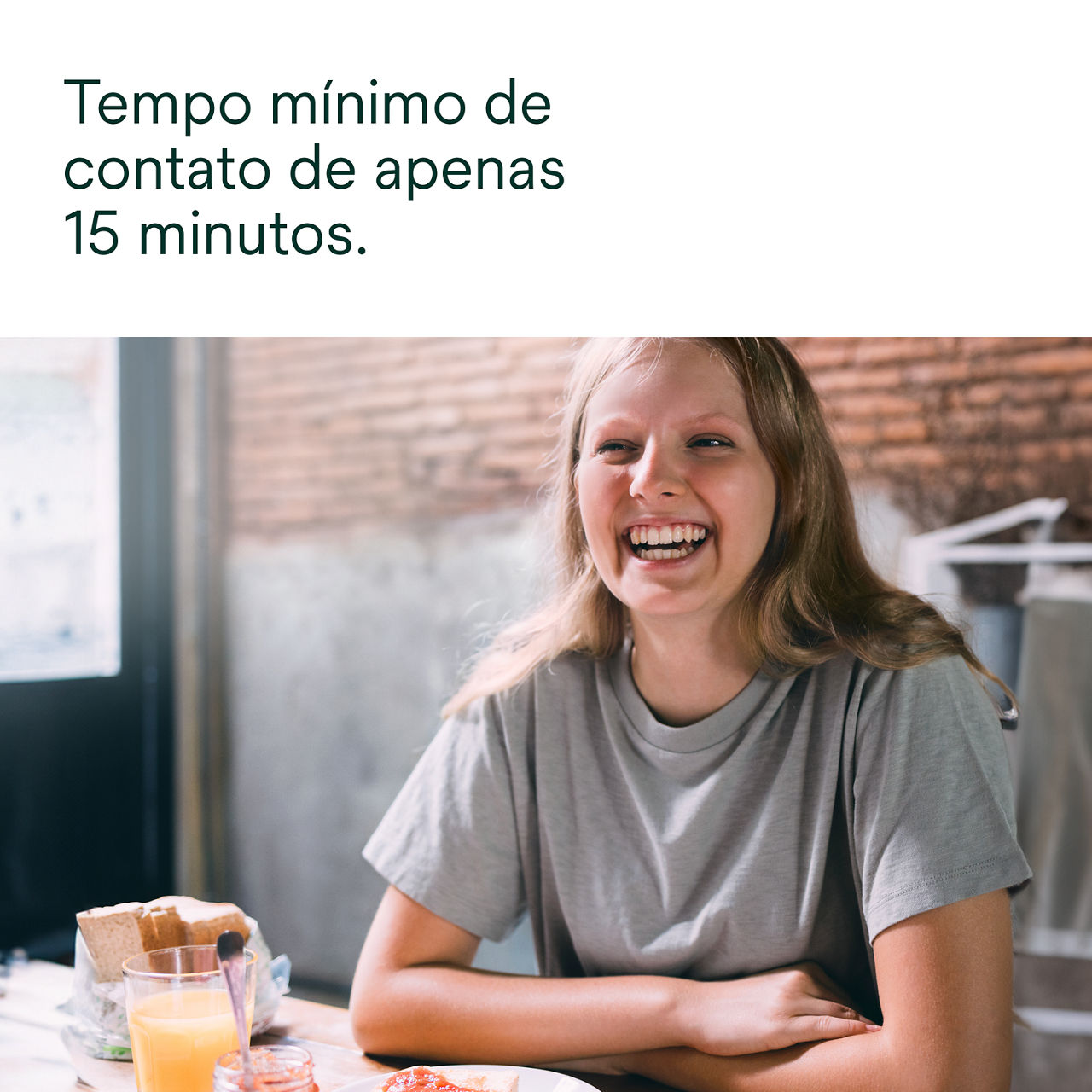 Clinpro Clear Tratamento com Fluoreto: Tempo mínimo de contato de apenas 15 minutos