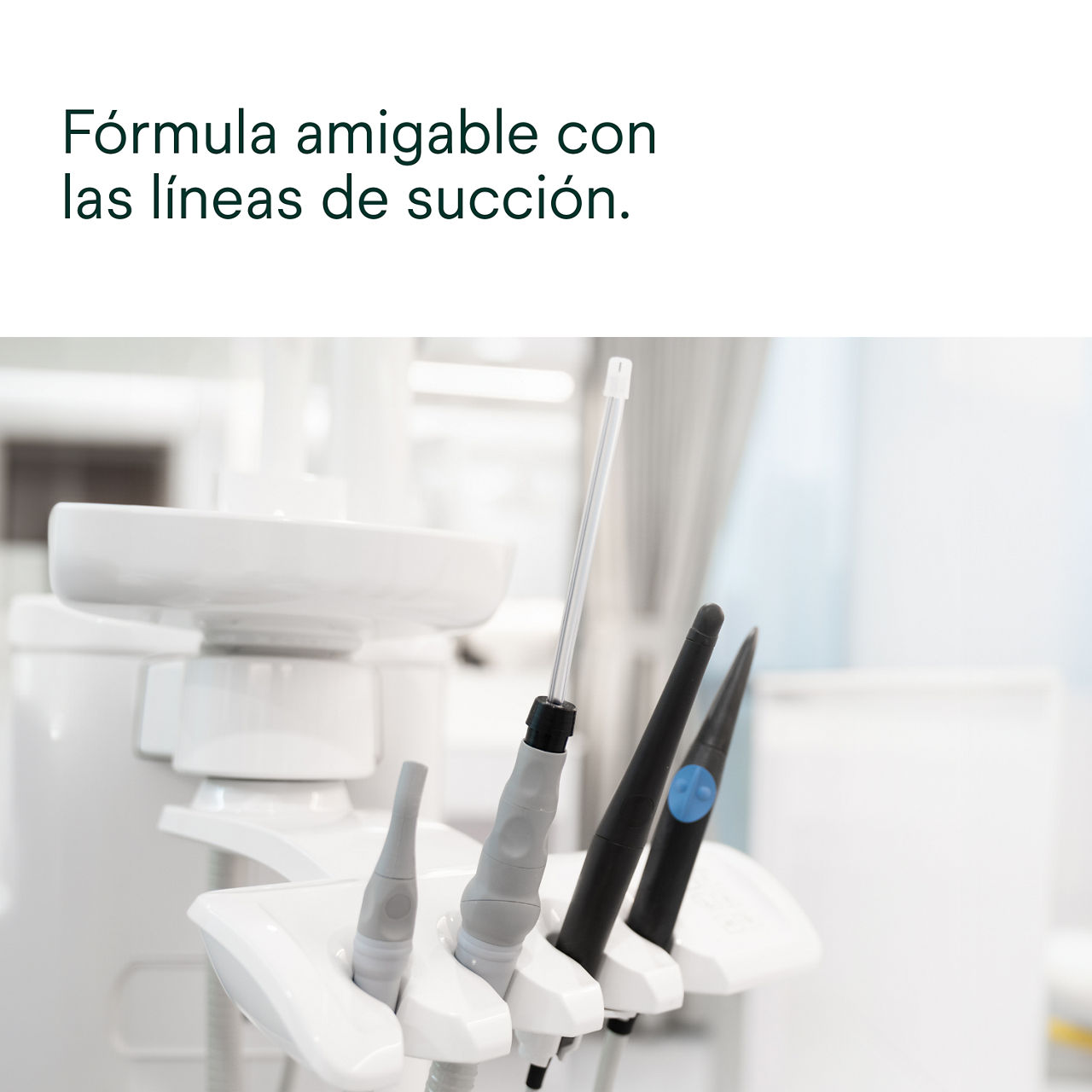 Clinpro Tratamiento con Fluoruro Transparente: Fórmula compatible con succión.