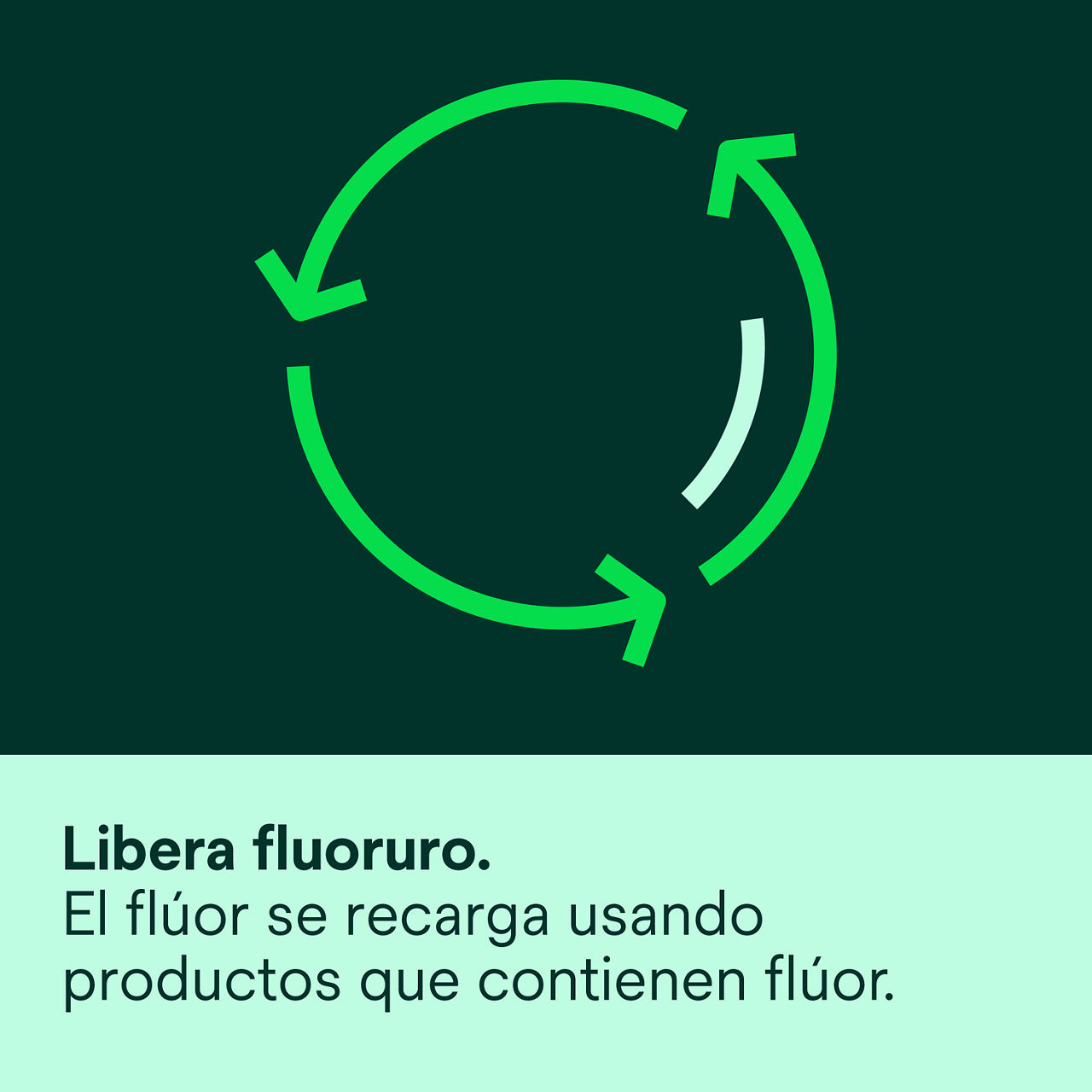 (5) Clinpro™ Sellante: La liberación de fluoruro se recarga utilizando productos que contienen fluoruro.