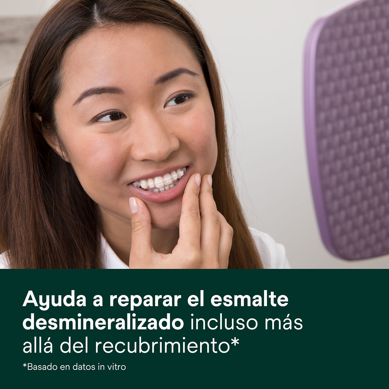 (5) Clinpro XT Barniz: Ayuda a reparar el esmalte desmineralizado, incluso más allá del recubrimiento.