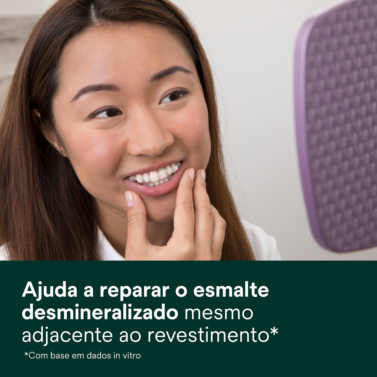 (5) Verniz Clinpro XT: ajuda a reparar o esmalte desmineralizado mesmo além da camada de revestimento