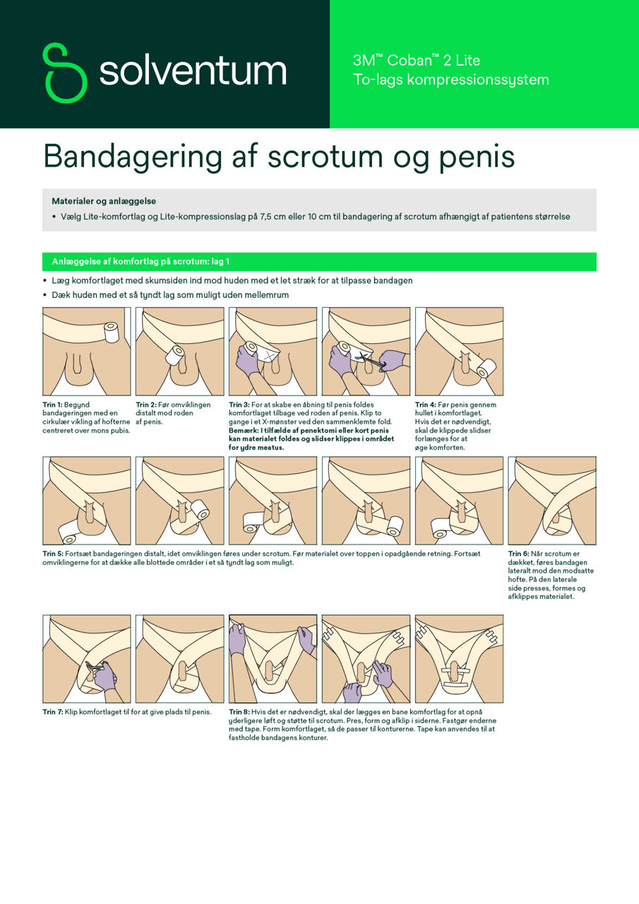 Coban™ 2 Bandagering af scrotum og penis