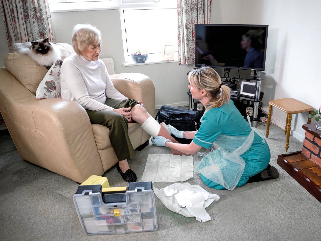 image retouched with Coban 2 and Kerramax Care