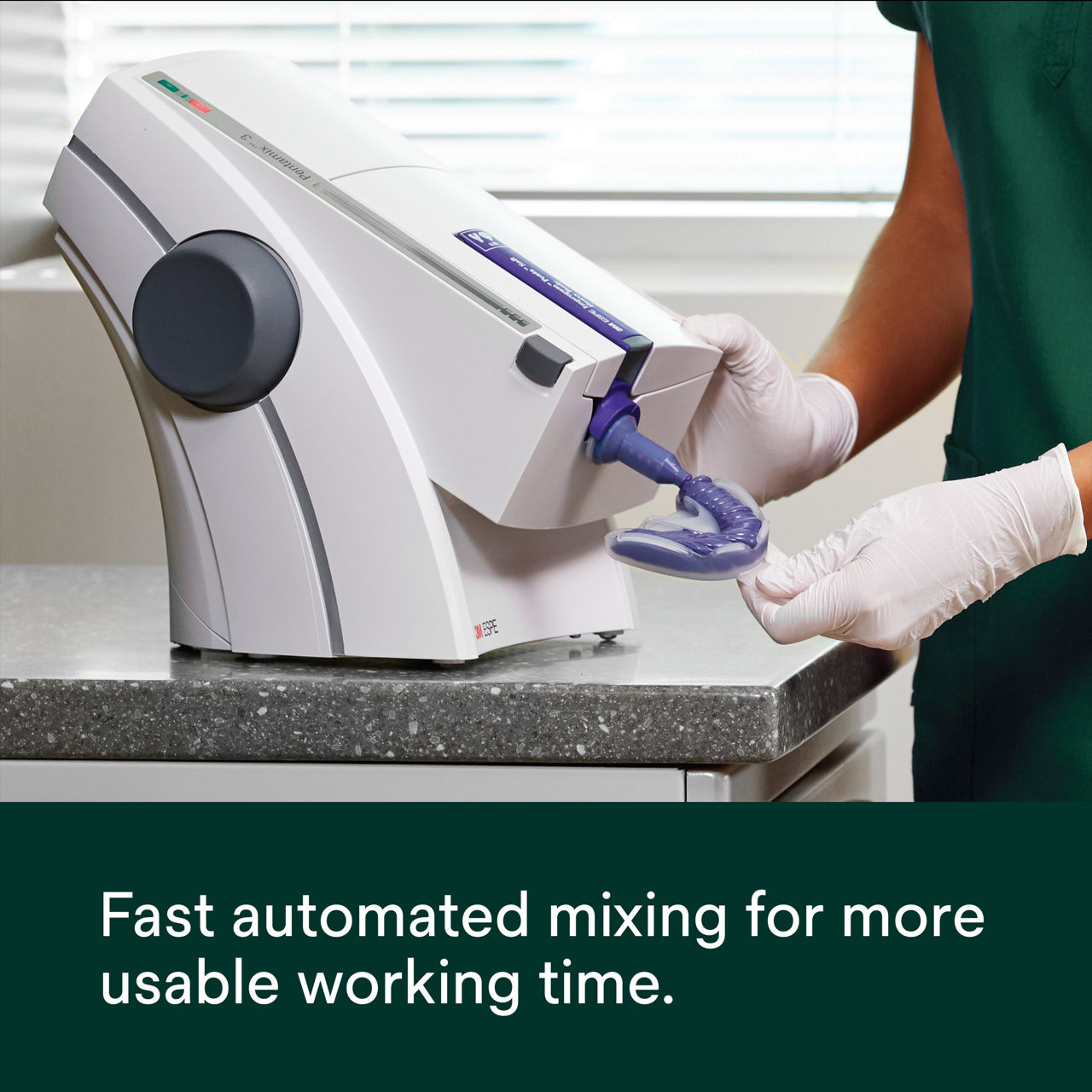 1 - Pentamix™ 3: Fast automated mixing for more usable working time