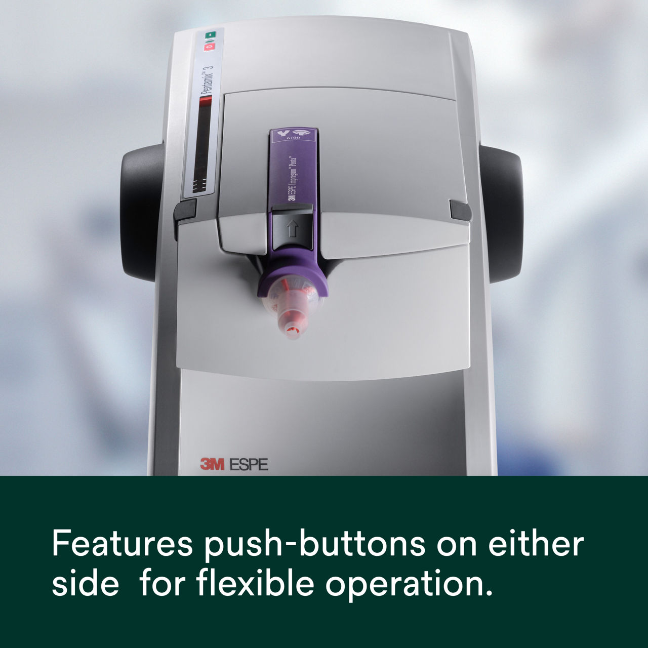 2 - Pentamix™ 3: Features push-buttons on either side for flexible operation