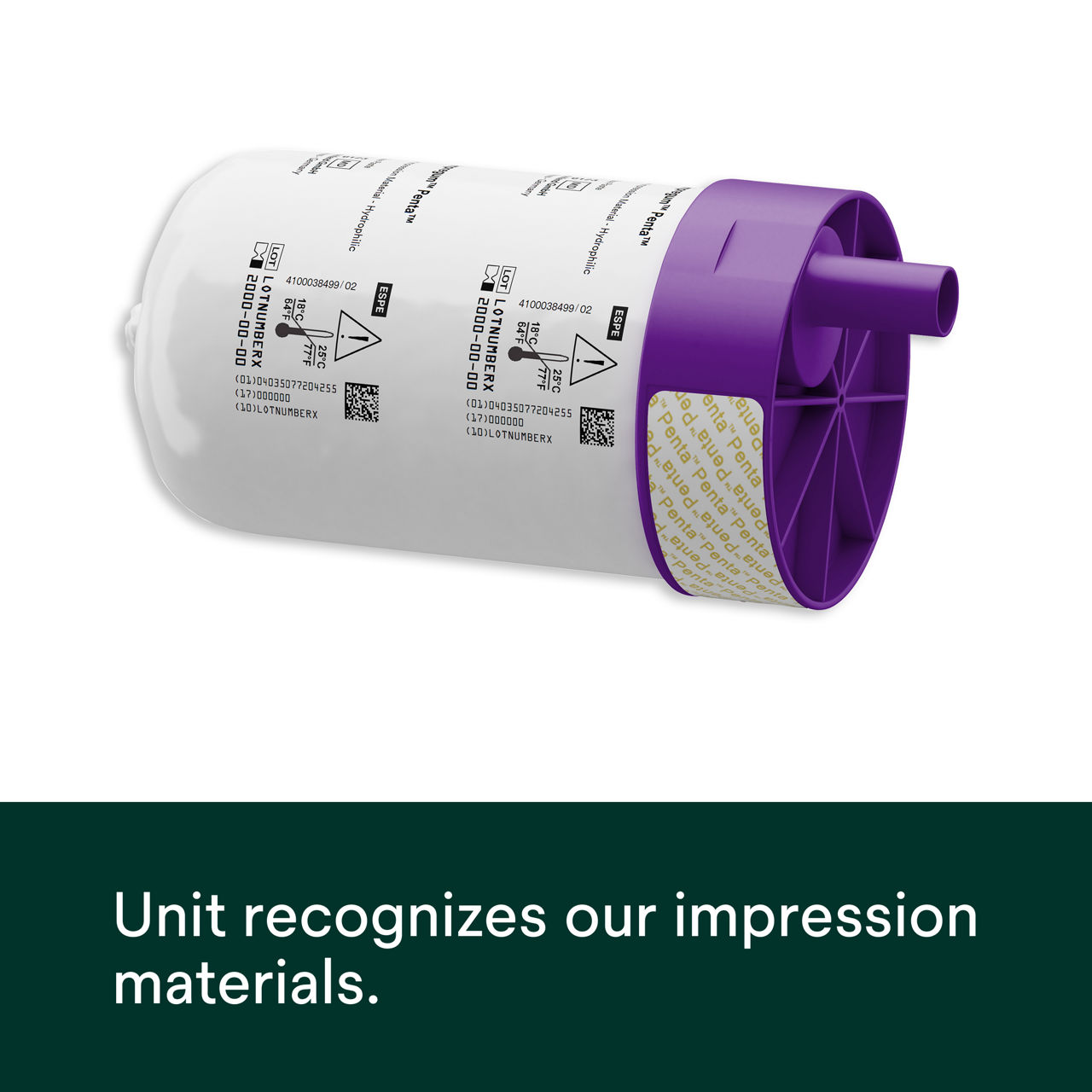 3 - Pentamix™ 3: Mixing unit recognizes types of 3M mixing materials